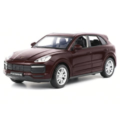 [TOY] 1:32 Porsche 2018 Cayenne Turbo Wine Model Car Die-Cast