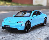 [TOY] 1:32 Porsche 2019 Taycan ブルー モデルカー Die-Cast