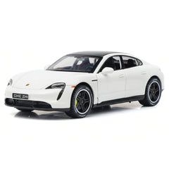 [TOY] 1:32 Porsche 2019 Taycan White Model Car Die-Cast
