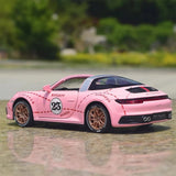 [TOY] 1:32 Porsche 2020 911 922 Targa 4S Cabriolet Pink Pig Model Car Die-Cast