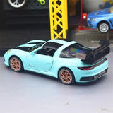 [TOY] 1:32 Porsche 2020 911 922 Targa 4S Coupe Blue Model Car Die-Cast