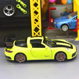 [TOY] 1:32 Porsche 2020 911 922 Targa 4S Coupe Green Model Car Die-Cast