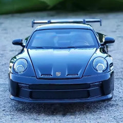 [TOY] 1:32 Porsche 2021 911 GT3 Black Model Car Die-Cast