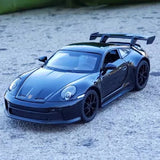 [TOY] 1:32 Porsche 2021 911 GT3 Black Model Car Die-Cast