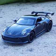 [TOY] 1:32 Porsche 2021 911 GT3 Black Model Car Die-Cast