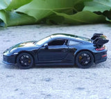 [TOY] 1:32 Porsche 2021 911 GT3 Black Model Car Die-Cast
