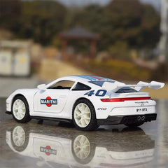 [TOY] 1:32 Porsche 2021 911 GT3 Martini modellino di auto Die-Cast