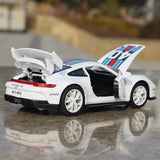[TOY] 1:32 Porsche 2021 911 GT3 Martini modelauto Die-Cast