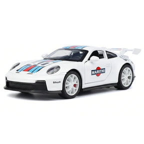 [TOY] 1:32 Porsche 2021 911 GT3 Martini modelauto Die-Cast