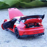 [TOY] 1:32 Porsche 2021 911 GT3 Red Model Car Die-Cast