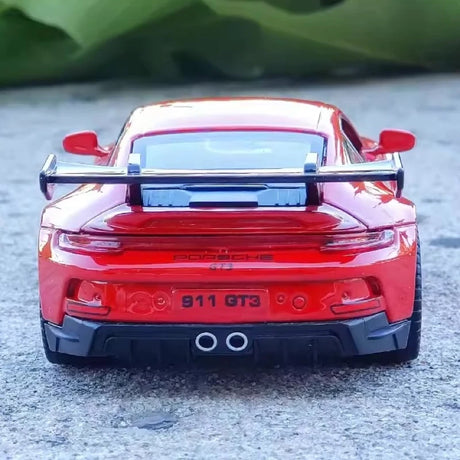 [TOY] 1:32 Porsche 2021 911 GT3 Red Model Car Die-Cast