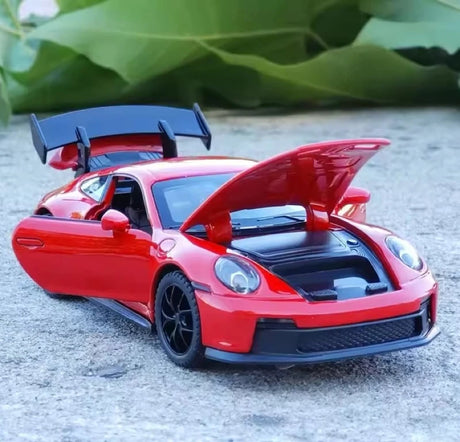 [TOY] 1:32 Porsche 2021 911 GT3 Red Model Car Die-Cast