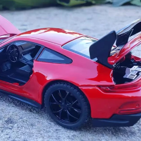 [TOY] 1:32 Porsche 2021 911 GT3 Red Model Car Die-Cast