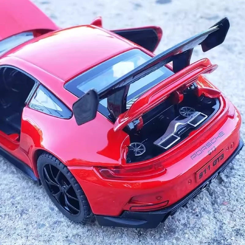 [TOY] 1:32 Porsche 2021 911 GT3 Red Model Car Die-Cast