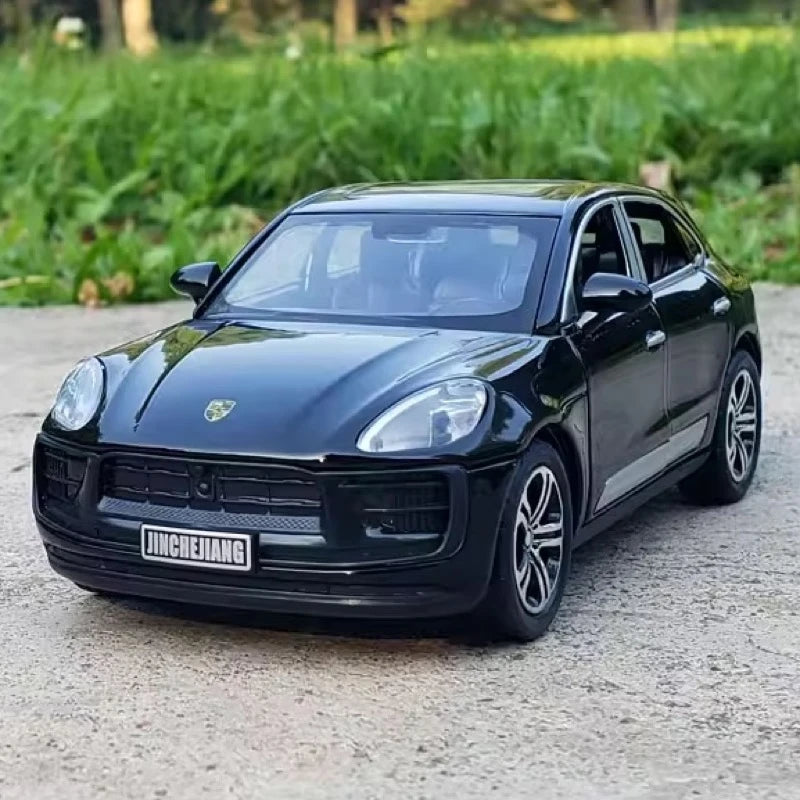 [TOY] 1:32 Porsche 2023 Macan T Black Model Car Die-Cast
