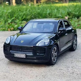 [TOY] 1:32 Porsche 2023 Macan T Black Model Car Die-Cast