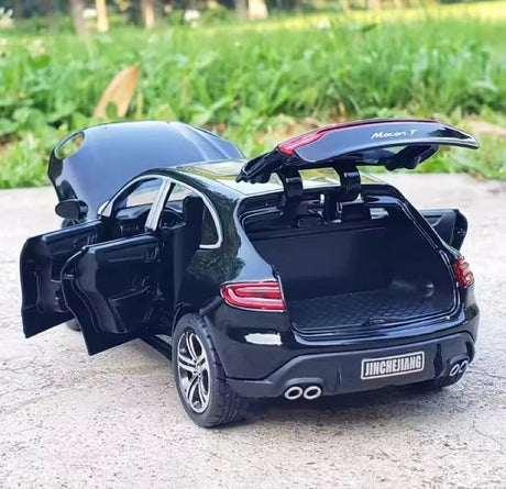 [TOY] 1:32 Porsche 2023 Macan T Black Model Car Die-Cast