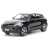 [TOY] 1:32 Porsche 2023 Macan T Black Model Car Die-Cast