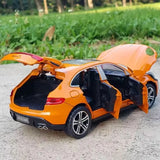 [TOY] 1:32 Porsche 2023 Macan T Orange Model Car Die-Cast