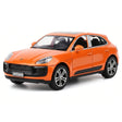 [TOY] 1:32 Porsche 2023 Macan T Orange Model Car Die-Cast
