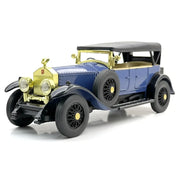 Rolls-Royce 1925 Phantom I azul 1:32 – coche a escala de metal fundido para exposición