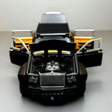 [TOY] 1:32 Rolls-Royce 2017 Phantom VIII 6x6 Will Bring Luxury Black Model Car Die-Cast