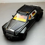 [TOY] 1:32 Rolls-Royce 2017 Phantom VIII 6x6 Will Bring Luxury Black Model Car Die-Cast