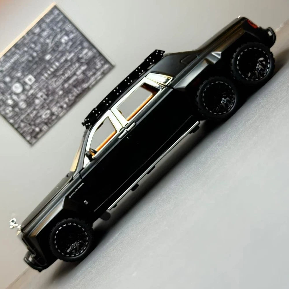 [TOY] 1:32 Rolls-Royce 2017 Phantom VIII 6x6 Will Bring Luxury Black Model Car Die-Cast