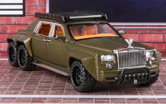 [TOY] 1:32 Rolls-Royce 2017 Phantom VIII 6x6 Will Bring lusso verde modellino di auto Die-Cast