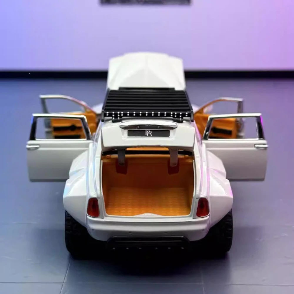 [TOY] 1:32 Rolls-Royce 2017 Phantom VIII 6x6 Will Bring Luxury White Model Car Die-Cast