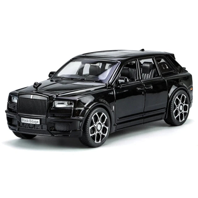 [TOY] 1:32 Rolls-Royce 2018 Cullinan svart modellbil Die-Cast
