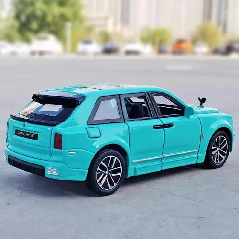 [TOY] 1:32 Rolls-Royce 2018 Cullinan Blue Model Car Die-Cast