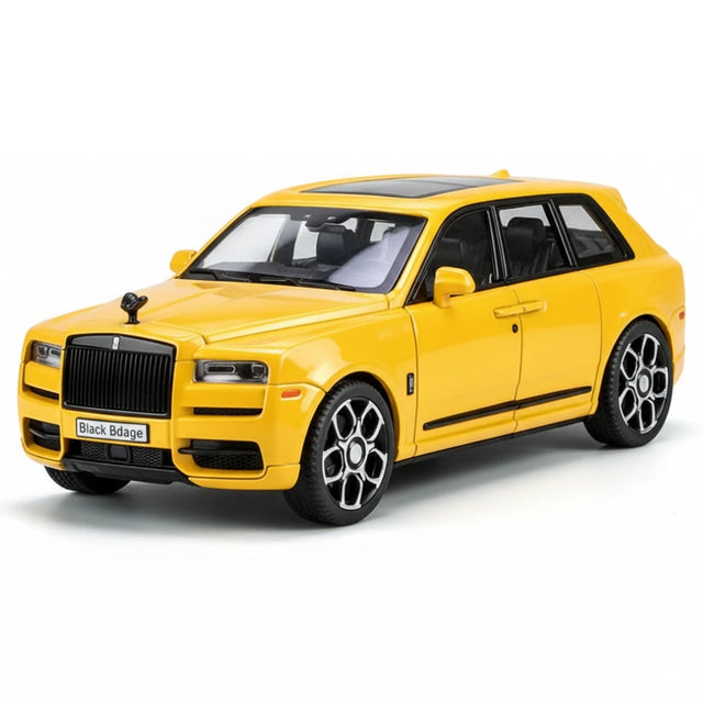 [TOY] 1:32 Rolls-Royce 2018 Cullinan Yellow Model Car Die-Cast