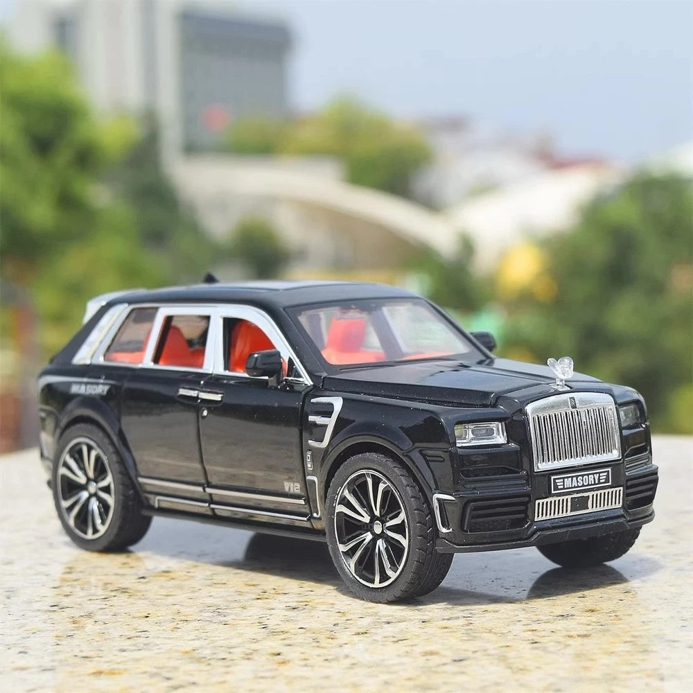 [TOY] 1:32 Rolls-Royce 2020 Cullinan Mansory noir voiture miniature Die-Cast