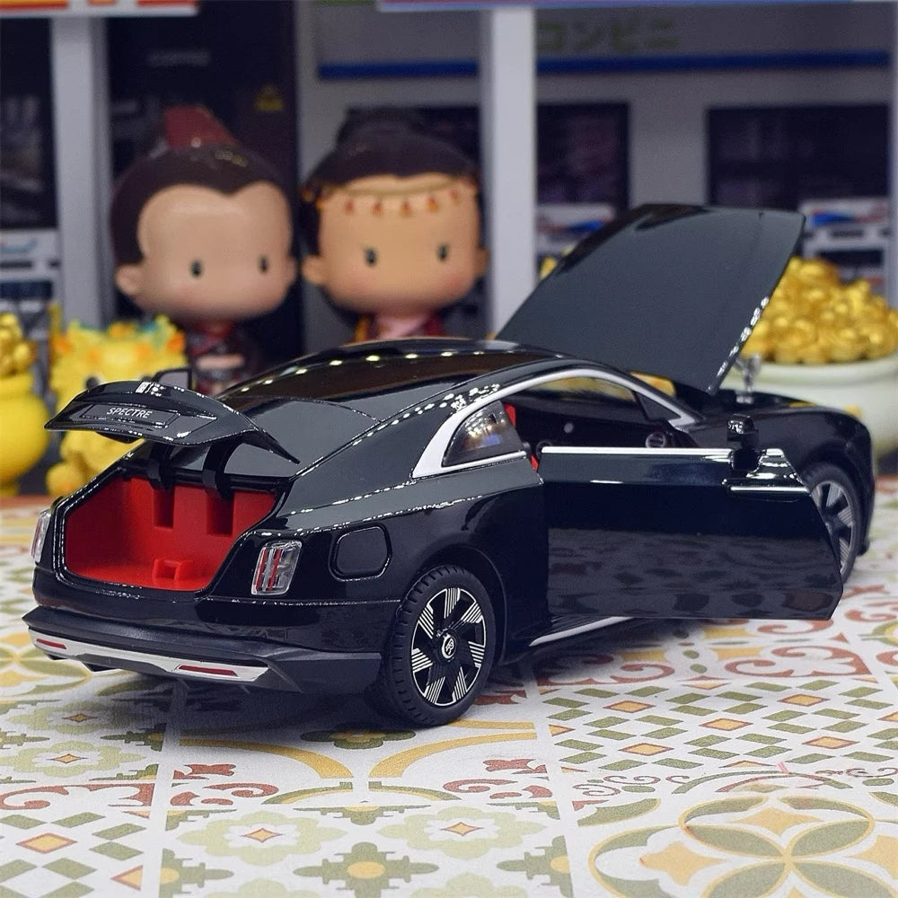 [TOY] 1:32 Rolls-Royce 2022 Spectre nero modellino di auto Die-Cast