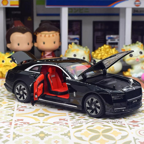 [TOY] 1:32 Rolls-Royce 2022 Spectre svart modellbil Die-Cast