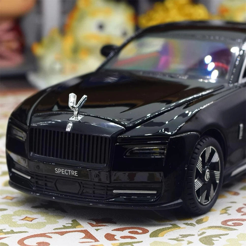 [TOY] 1:32 Rolls-Royce 2022 Spectre nero modellino di auto Die-Cast