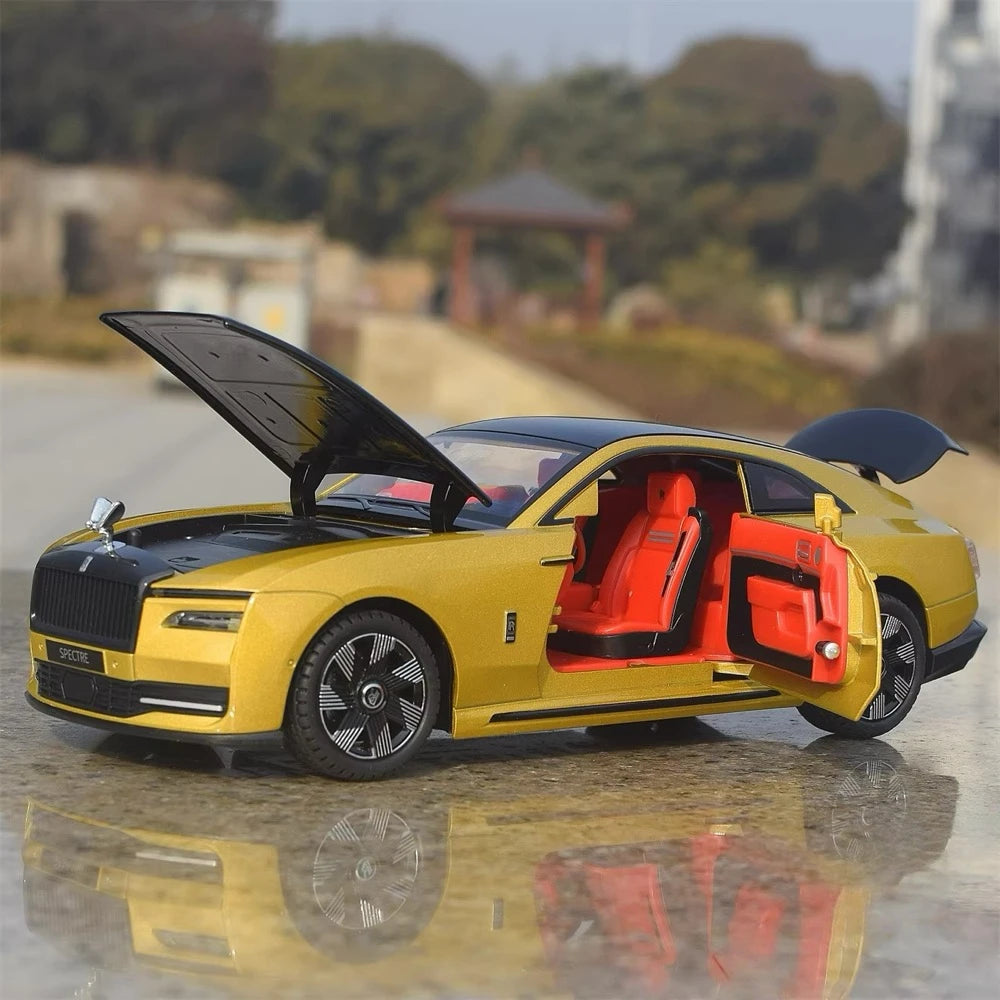 [TOY] 1:32 Rolls-Royce 2022 Spectre Yellow Model Car Die-Cast
