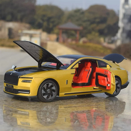 [TOY] 1:32 Rolls-Royce 2022 Spectre Yellow Model Car Die-Cast
