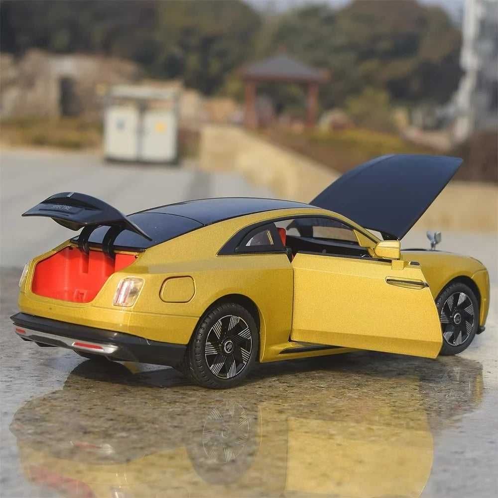 [TOY] 1:32 Rolls-Royce 2022 Spectre Yellow Model Car Die-Cast