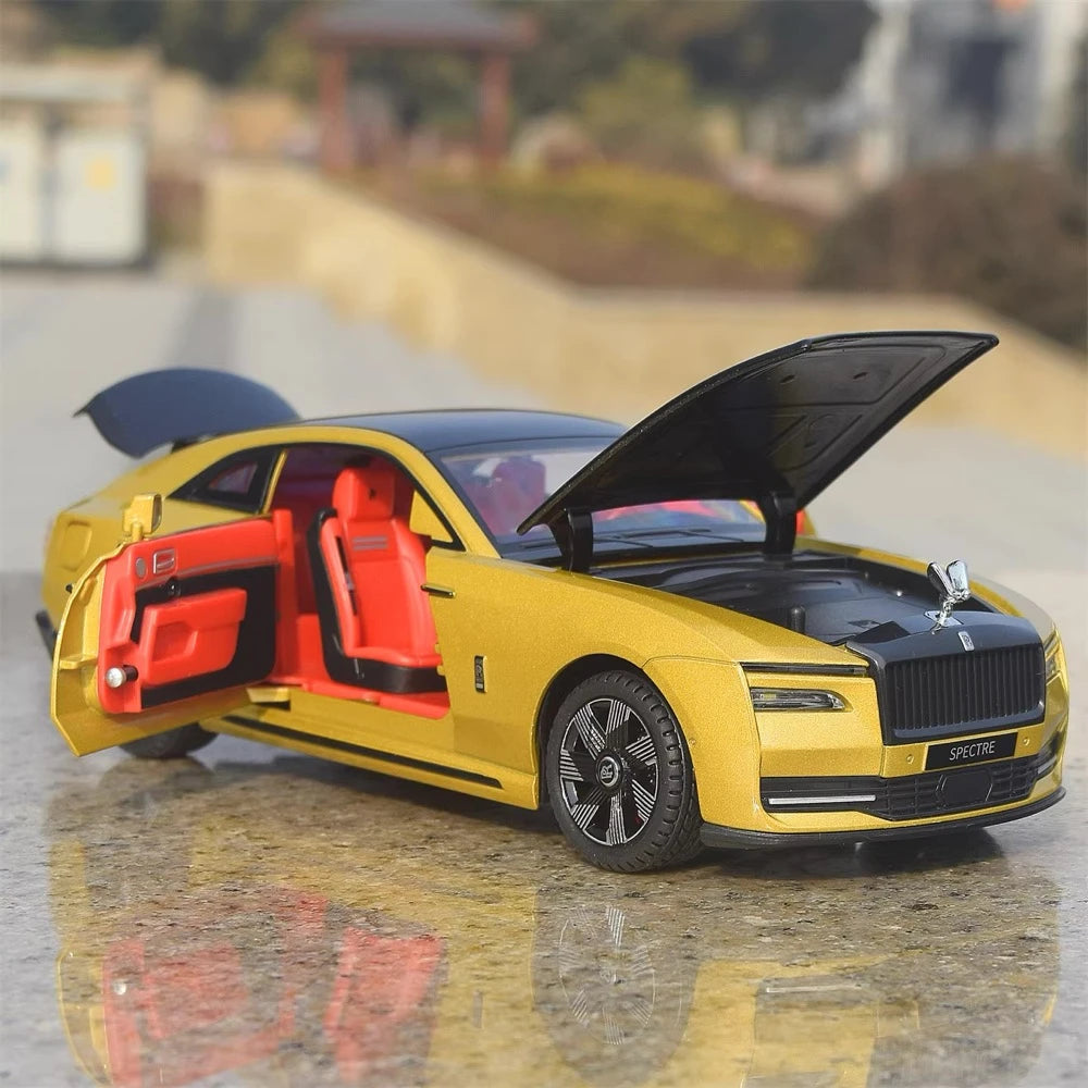 [TOY] 1:32 Rolls-Royce 2022 Spectre Yellow Model Car Die-Cast