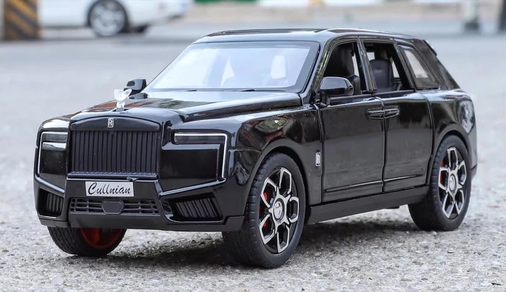 [TOY] 1:32 Rolls-Royce 2023 Cullinan Series II Black Model Car Die-Cast
