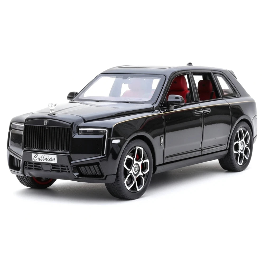 [TOY] 1:32 Rolls-Royce 2023 Cullinan Series II Black Model Car Die-Cast