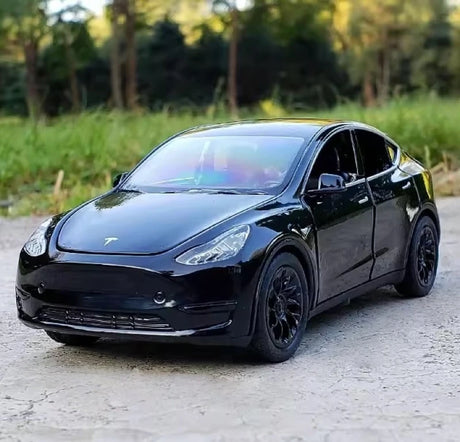 [TOY] 1:32 Tesla 2019 Model Y svart modellbil Die-Cast