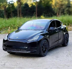 [TOY] 1:32 Tesla 2019 modello Y nero modellino di auto Die-Cast
