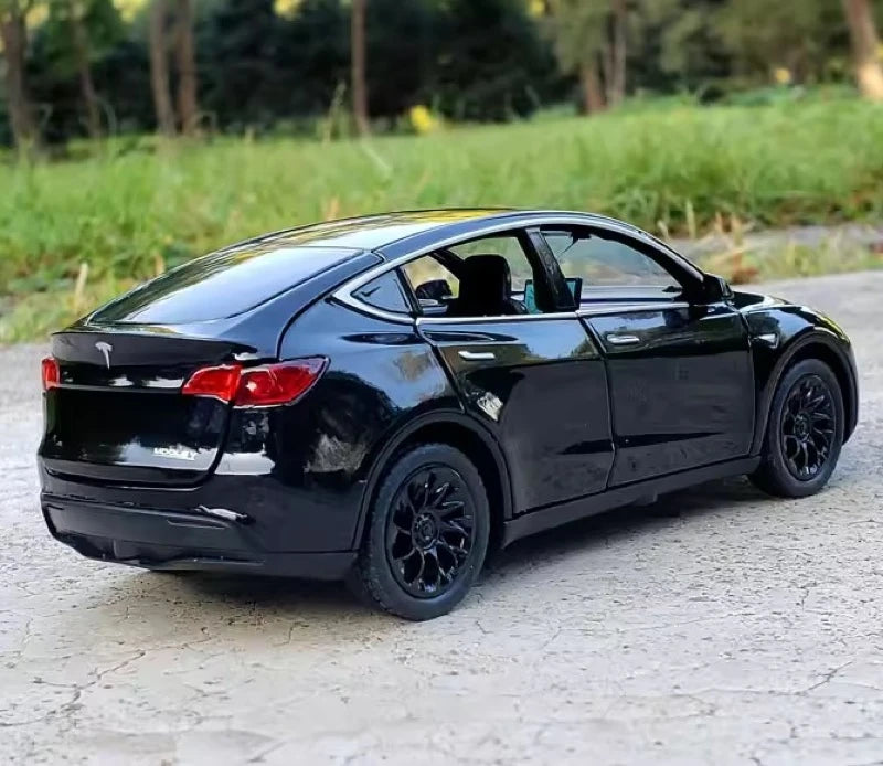 [TOY] 1:32 Tesla 2019 modello Y nero modellino di auto Die-Cast