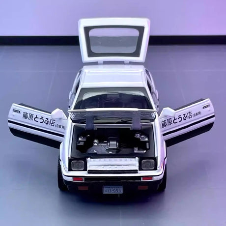 [TOY] 1:32 Toyota 1983 Corolla AE86 Initial D modellbil Die-Cast