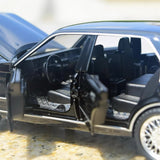 [TOY] 1:32 Toyota 1987 Crown S130 Black Model Car Die-Cast
