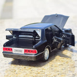[TOY] 1:32 Toyota 1987 Crown S130 Black Model Car Die-Cast