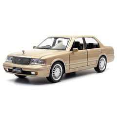 [TOY] 1:32 Toyota 1987 Crown S130 Gold Model Car Die-Cast